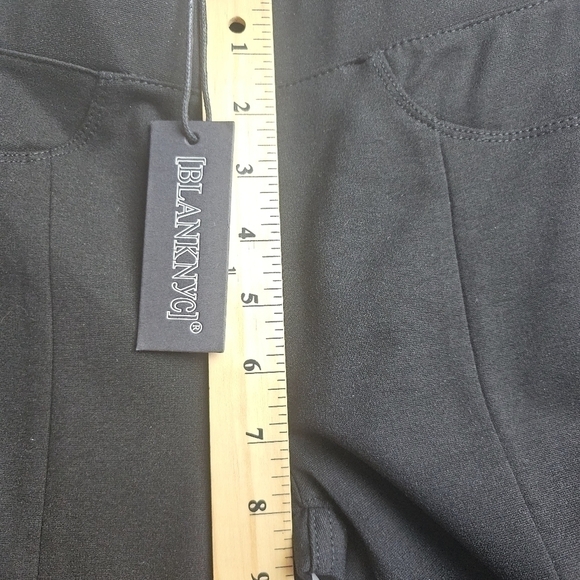 BLANKNYC New Womens Black Dress Leggings Size 24 - Picture 5 of 10